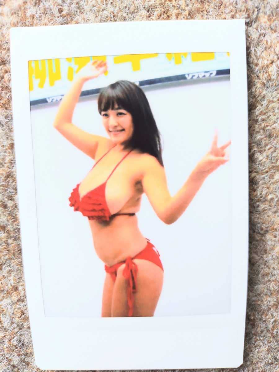 柳瀬さき　直筆サイン入りチェキ　眼帯ビキニ 眼帯ビキニ 柳瀬さき ひみつ旅行 直筆サイン入りチェキ 柳瀬早紀